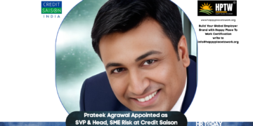 Prateek Agrawal Appointed as SVP & Head, SME Risk at Credit Saison India
