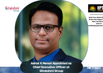 Ashok K Menon Appointed as Chief Executive Officer at Gitakshmi Group