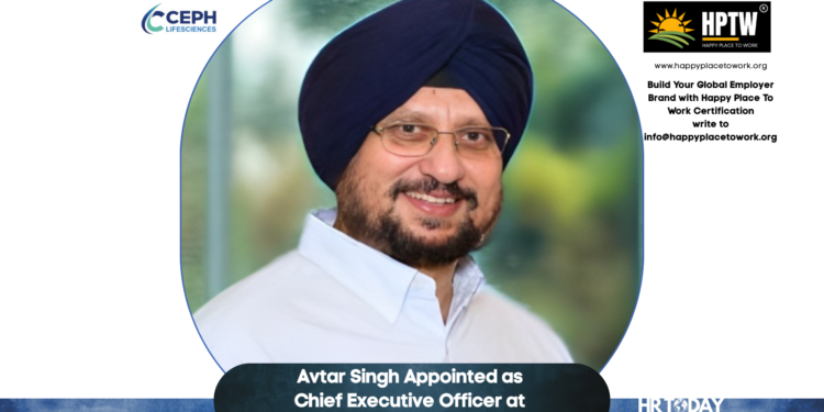 Avtar Singh Appointed as Chief Executive Officer at Ceph Lifesciences Private Limited