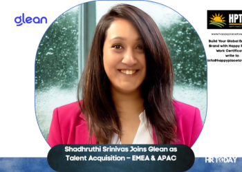 Shadhruthi Srinivas Joins Glean as Talent Acquisition – EMEA & APAC