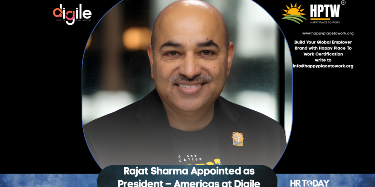 Rajat Sharma Appointed as President – Americas at Digile