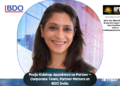 Pooja Kaishap Appointed as Partner – Corporate Team, Partner Matters at BDO India