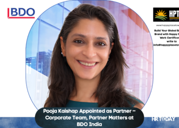 Pooja Kaishap Appointed as Partner – Corporate Team, Partner Matters at BDO India