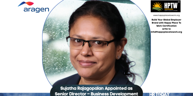 Sujatha Rajagopalan Appointed as Senior Director – Business Development at Aragen Life Sciences
