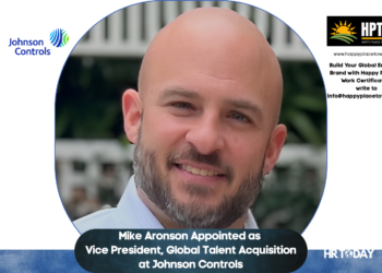 Mike Aronson Appointed as Vice President, Global Talent Acquisition at Johnson Controls