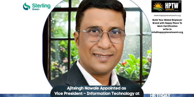 Ajitsingh Nawale Appointed as Vice President – Information Technology at Sterling Green Power Solutions