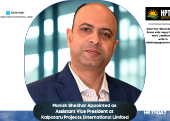 Manish Shekhar Appointed as Assistant Vice President at Kalpataru Projects International Limited