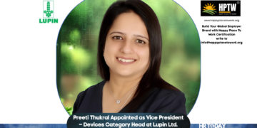 Preeti Thukral Appointed as Vice President – Devices Category Head at Lupin Ltd.