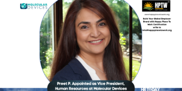 Preet P. Appointed as Vice President, Human Resources at Molecular Devices