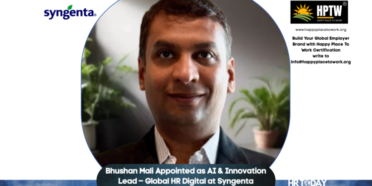 Bhushan Mali Appointed as AI & Innovation Lead – Global HR Digital at Syngenta