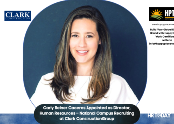 Carly Reiner Caceres Appointed as Director, Human Resources – National Campus Recruiting at Clark Construction Group