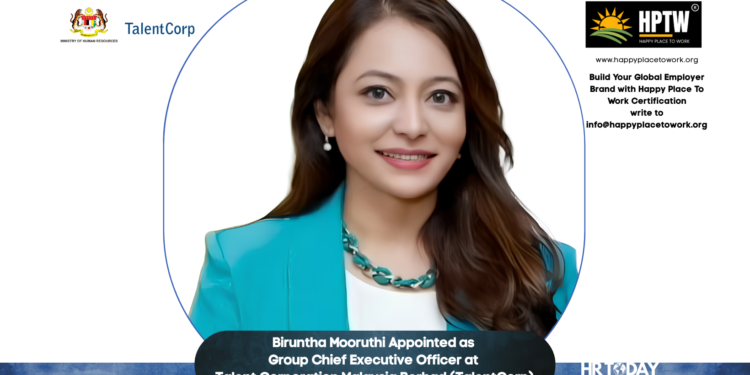 Biruntha Mooruthi Appointed as Group Chief Executive Officer at Talent Corporation Malaysia Berhad (TalentCorp)