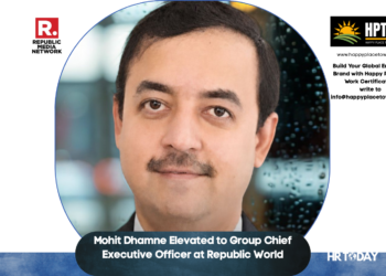 Mohit Dhamne Elevated to Group Chief Executive Officer at Republic World