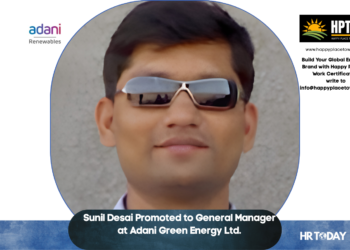 Sunil Desai Promoted to General Manager at Adani Green Energy Ltd.