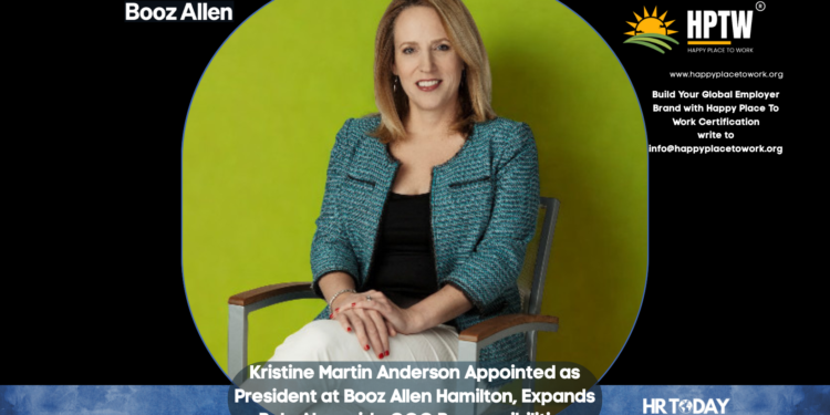 Kristine Martin Anderson Appointed as President at Booz Allen Hamilton, Expands Role Alongside COO Responsibilities