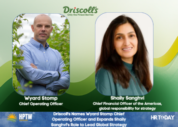Driscoll's Names Wyard Stomp Chief Operating Officer and Expands Shaily Sanghvi's Role to Lead Global Strategy