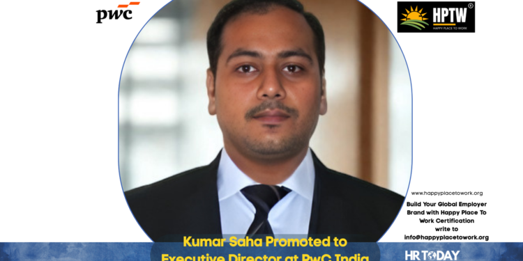 Kumar Saha Promoted to Executive Director at PwC India
