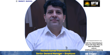 Mukesh Kumar Promoted to Senior General Manager – Employee Relations at Maruti Suzuki India Limited