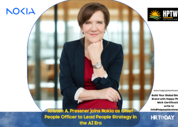 Kristen A. Pressner joins Nokia as Chief People Officer to Lead People Strategy in the AI Era