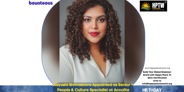Aayushi Shrivastava Appointed as Senior – People & Culture Specialist at Accolite