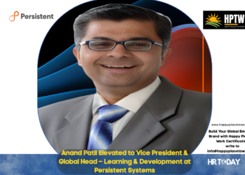 Anand Patil Elevated to Vice President & Global Head – Learning & Development at Persistent Systems