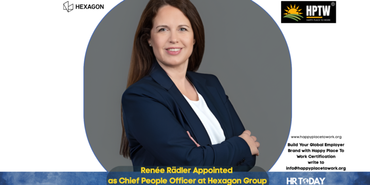 Renée Rädler Appointed as Chief People Officer at Hexagon Group