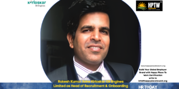 Rakesh Kumar Joins Kirloskar Oil Engines Limited as Head of Recruitment & Onboarding