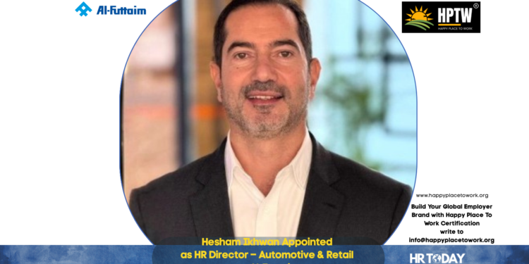 Hesham Ikhwan Appointed as HR Director – Automotive & Retail at Al-Futtaim