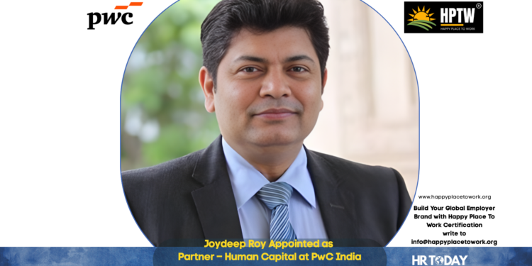 Joydeep Roy Appointed as Partner – Human Capital at PwC India