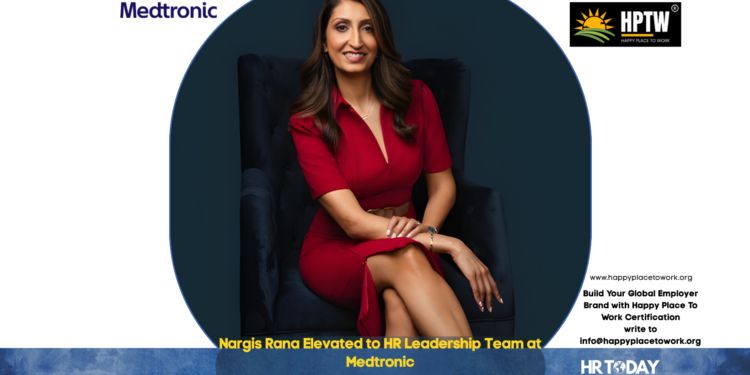 Nargis Rana Elevated to HR Leadership Team at Medtronic