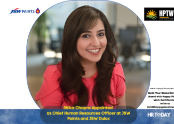 Ritika Chopra Appointed as Chief Human Resources Officer at JSW Paints and JSW Dulux