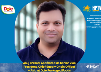 Anuj Shrimal Appointed as Senior Vice President, Chief Supply Chain Officer – Asia at Dole Packaged Foods