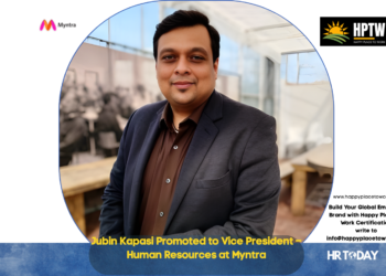 Jubin Kapasi Promoted to Vice President – Human Resources at Myntra