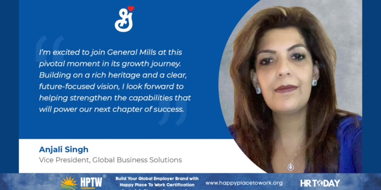 Anjali Singh Appointed as Vice President, Global Business Solutions at General Mills India