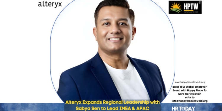 Alteryx Expands Regional Leadership with Sabya Sen to Lead IMEA & APAC