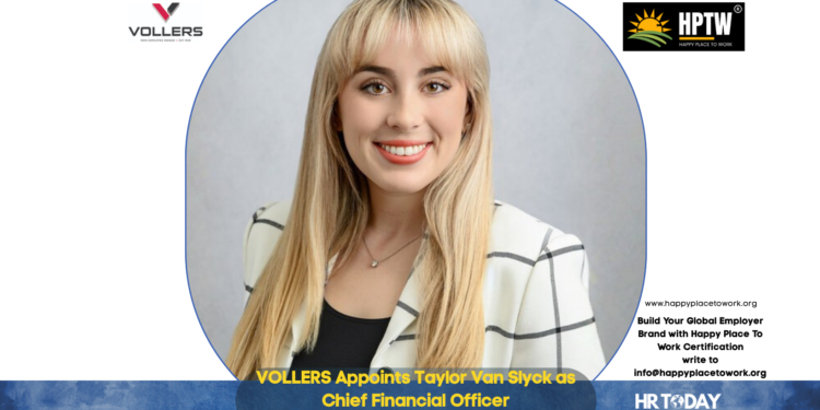 VOLLERS Appoints Taylor Van Slyck as Chief Financial Officer
