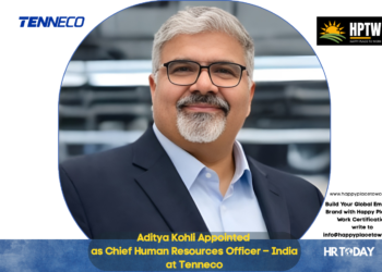 Aditya Kohli Appointed as Chief Human Resources Officer – India at Tenneco