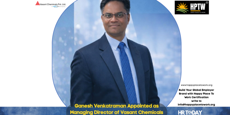 Ganesh Venkatraman Appointed as Managing Director of Vasant Chemicals (WeylChem Group)