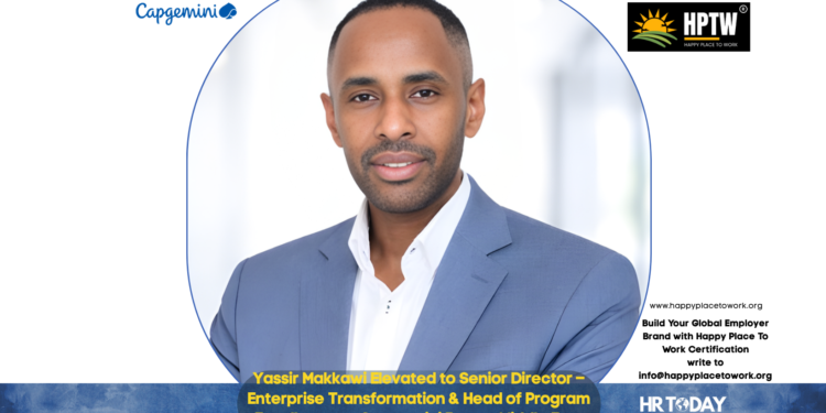 Yassir Makkawi Elevated to Senior Director – Enterprise Transformation & Head of Program Excellence at Capgemini Invent Middle East