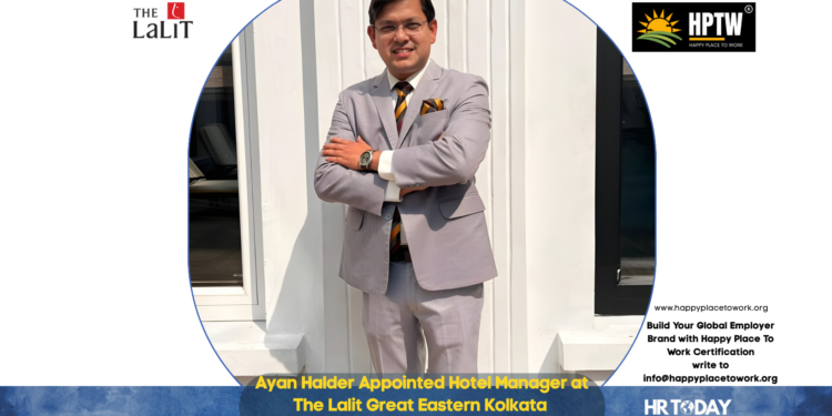 Ayan Halder Appointed Hotel Manager at The Lalit Great Eastern Kolkata