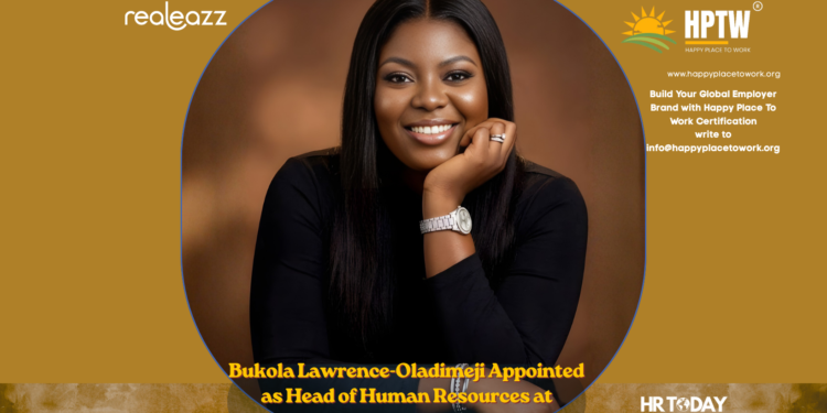 Bukola Lawrence-Oladimeji Appointed as Head of Human Resources at Realeazz