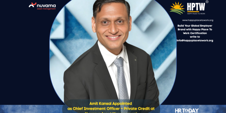 Amit Kansal Appointed as Chief Investment Officer – Private Credit at Nuvama Asset Management