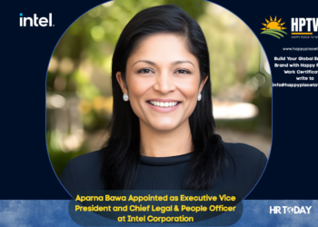 Aparna Bawa Appointed as Executive Vice President and Chief Legal & People Officer at Intel Corporation