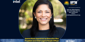Aparna Bawa Appointed as Executive Vice President and Chief Legal & People Officer at Intel Corporation