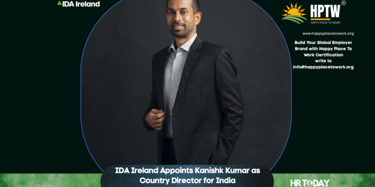 IDA Ireland Appoints Kanishk Kumar as Country Director for India