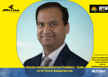 Mandar Deo Appointed as President – India at JK Tyre & Industries Ltd.