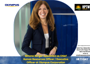 Simone Berger Appointed as Chief Human Resources Officer / Executive Officer at Olympus Corporation