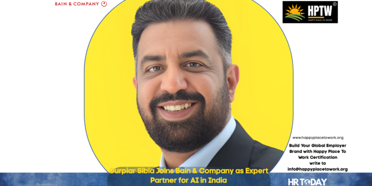 Gurpiar Sibia Joins Bain & Company as Expert Partner for AI in India