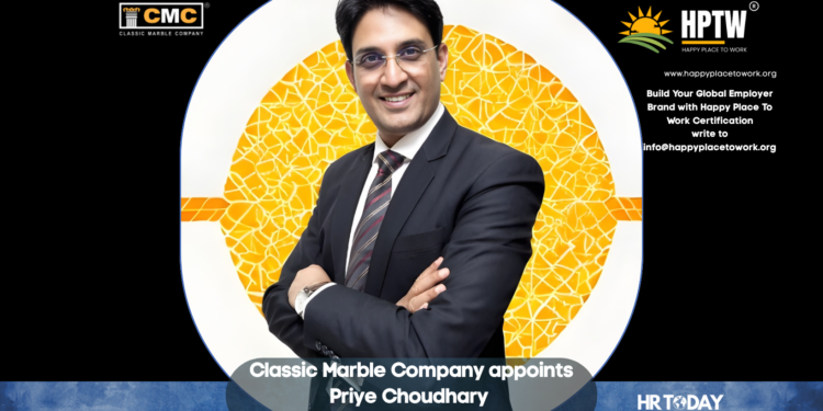 Classic Marble Company appoints Priye Choudhary as Chief Marketing Officer to architect its next phase of premium growth