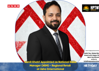 Sumit Khatri Appointed as National Sales Manager (NSM) – Regional Retail at Usha International